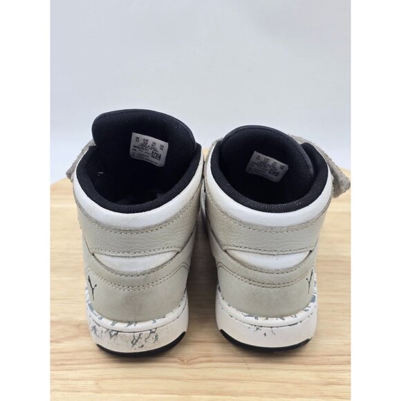 Puma Rebound LayUp Mid Little Kid 'Grey Violet Black' size 1C - Picture 4 of 9